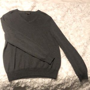 Express V Neck Sweater